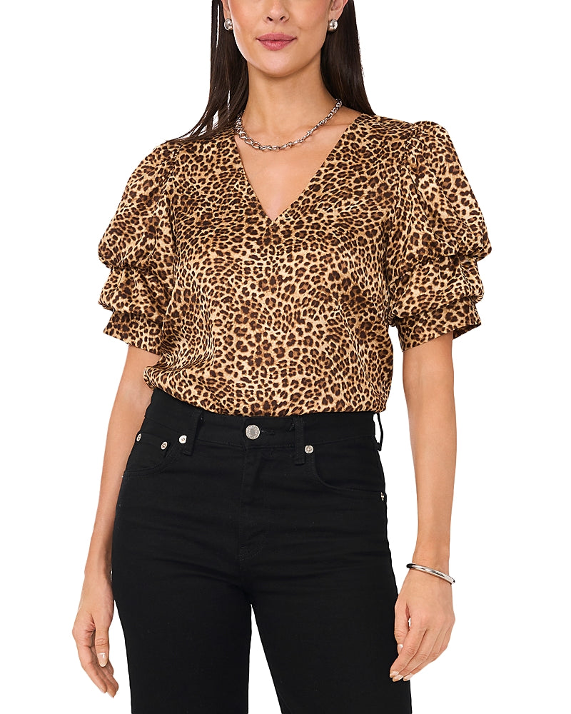 1.state Bubble Sleeve Top