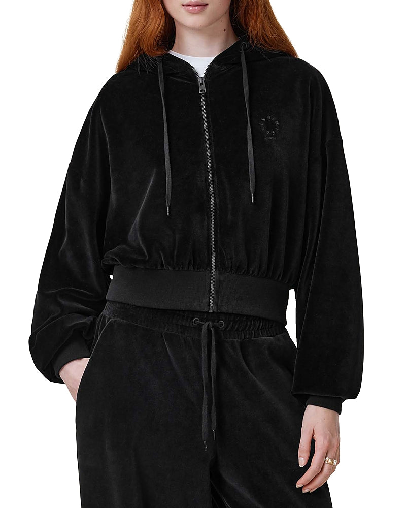 Allsaints Vinny Velvet Hoodie