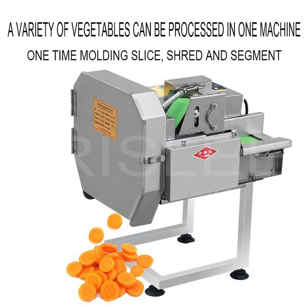Automatic Potato Radish Slicing Machine Multi-Function High Efficiency Vegetable Cutter