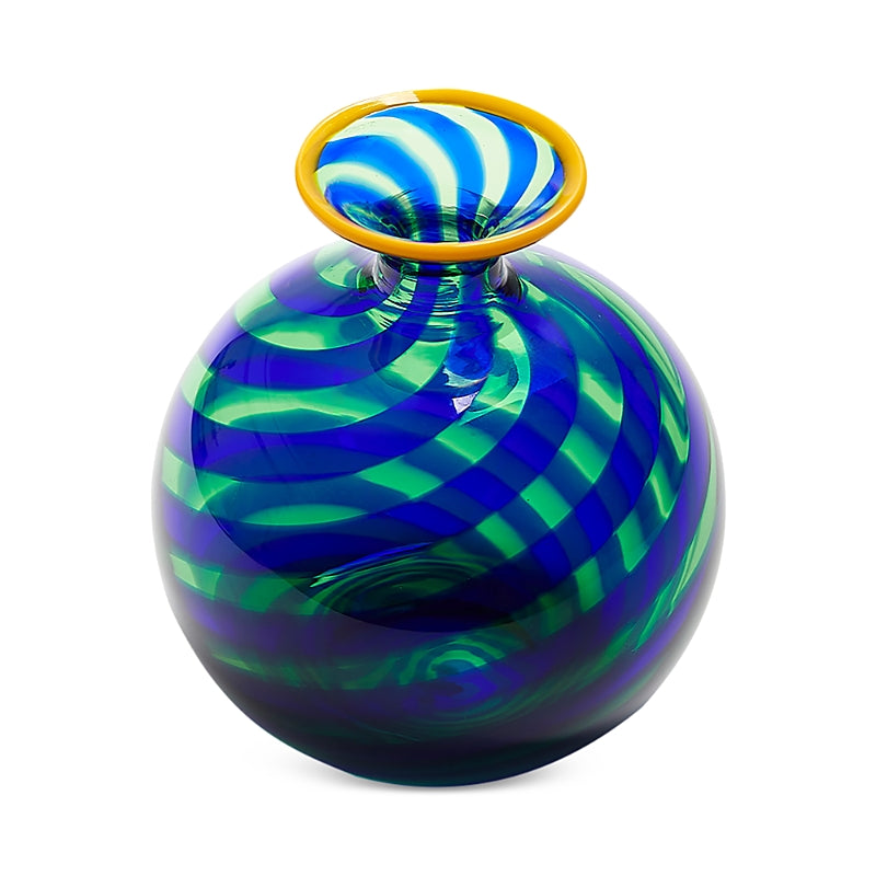 La DoubleJ Mini Ciccio Murano Glass Rigadin Twist Vase