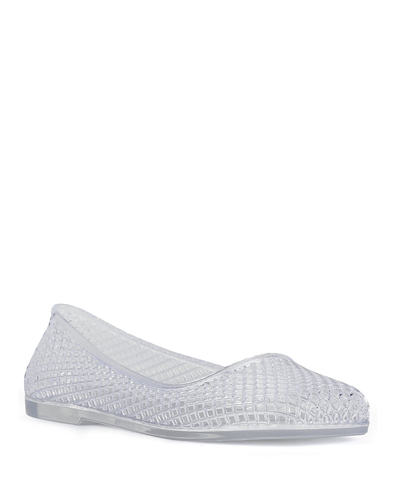 Jeffrey Campbell Women's Day-Off Cutout Jelly Flats