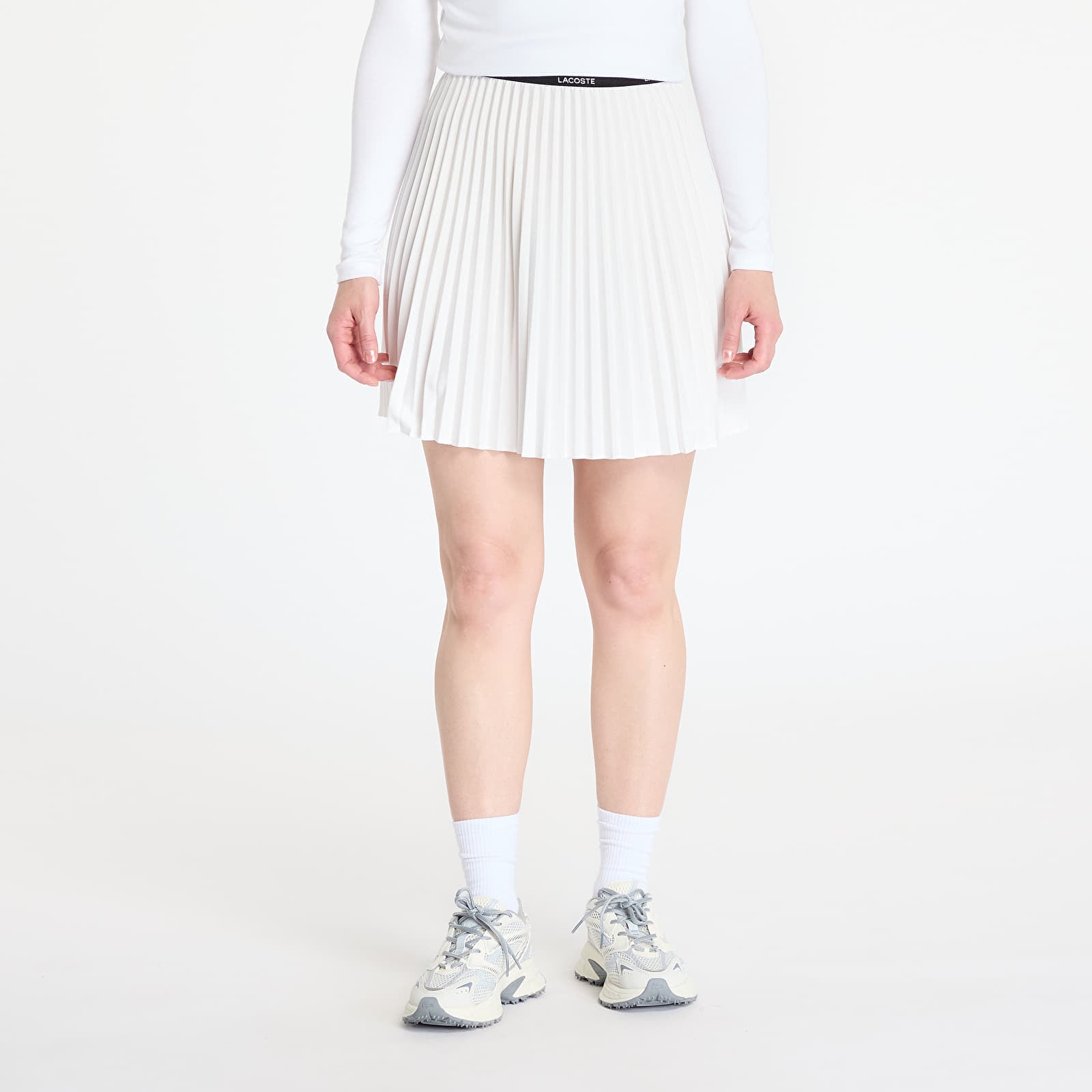 Skjørt LACOSTE Jersey Skirt Flour L