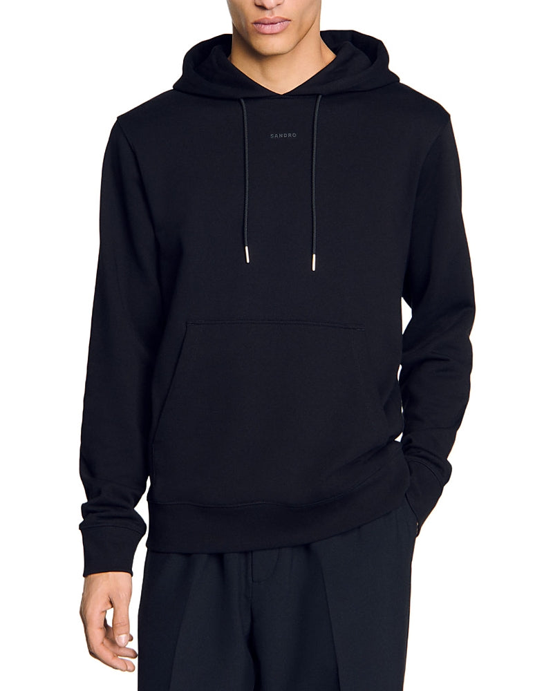 Sandro Regular Fit Sandro Logo Hoodie 