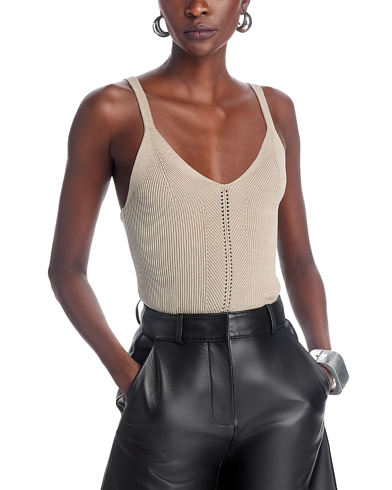 Proenza Schouler White Label Gene Knit Tank Top