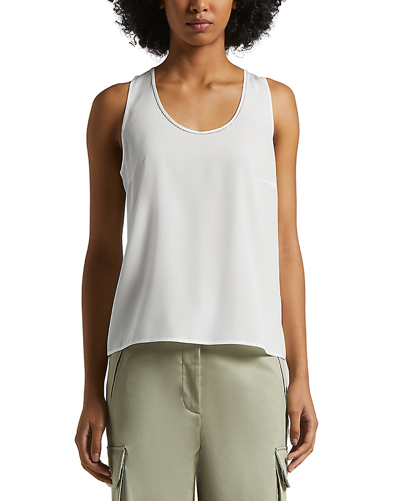 Peserico Silk Tank Top