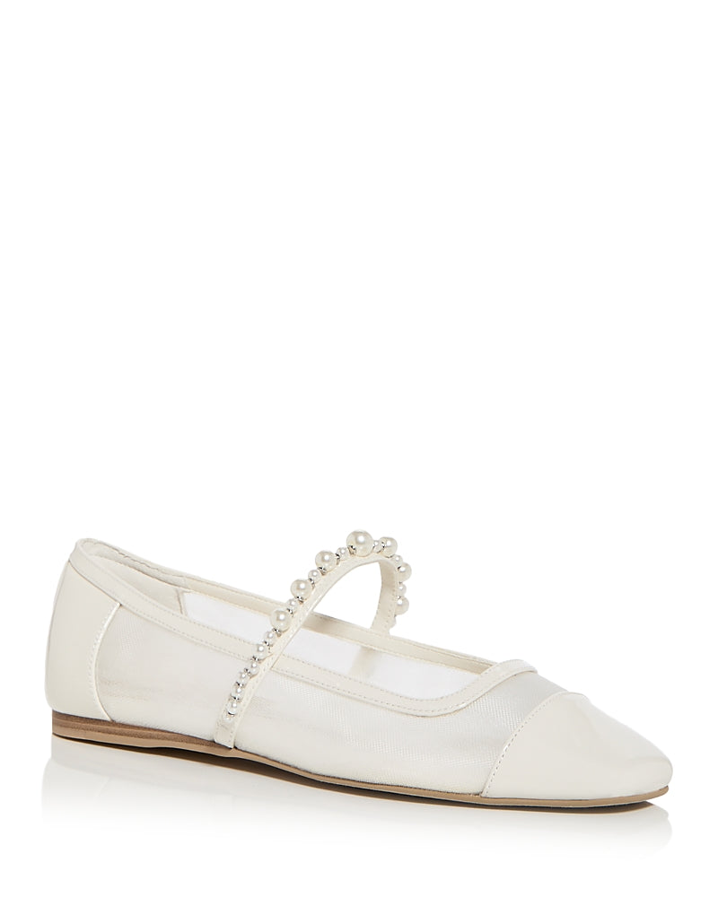 Dolce Vita Women's Rollin Pearl Embellished Mary Jane Flats