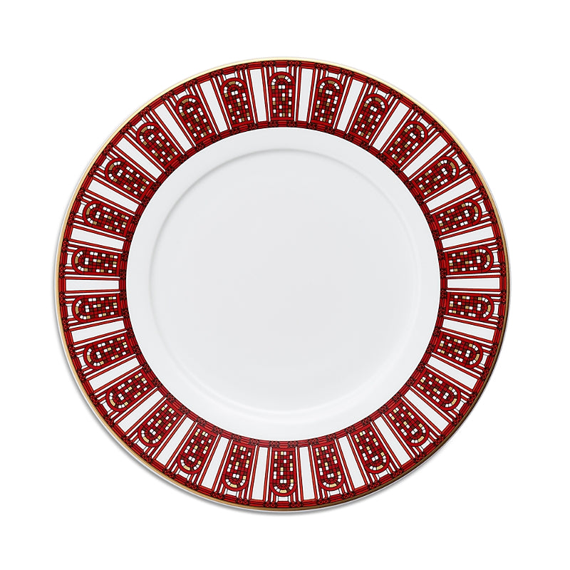 Baccarat Arcadia Red Dessert Plates, Set of 2