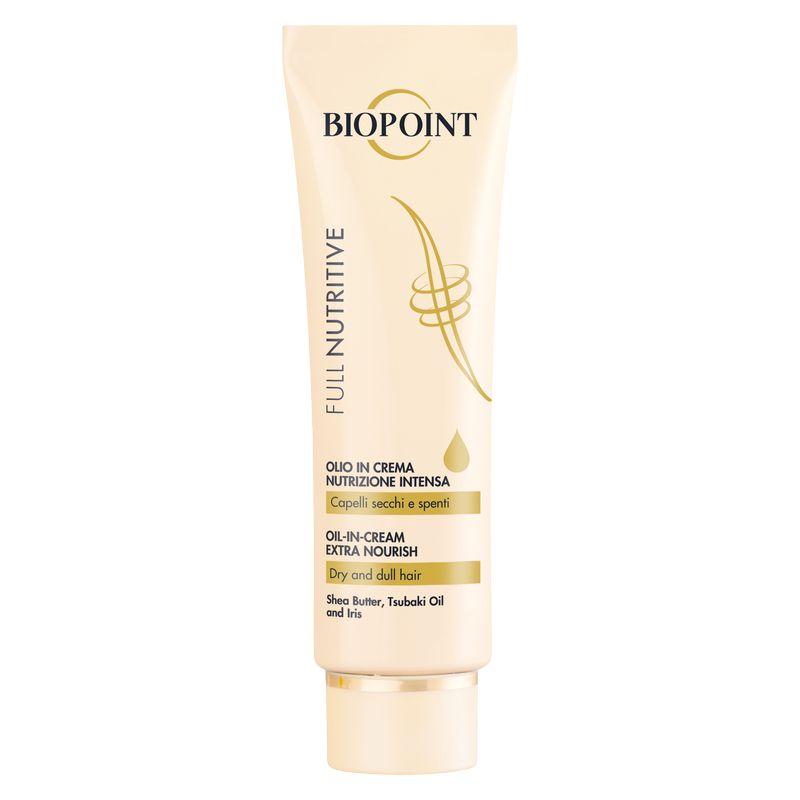 Biopoint Full Nutritive Oil In Cream Intens ernæring for tørt og kjedelig hår 150 ml
