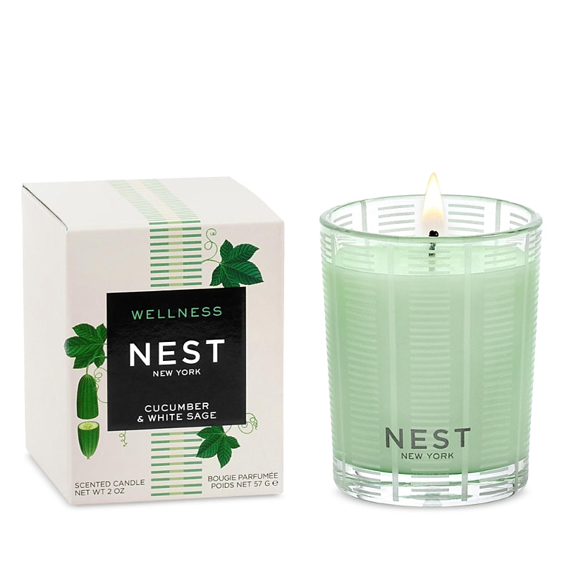 Nest New York Cucumber & White Sage Votive Candle, 2 oz.