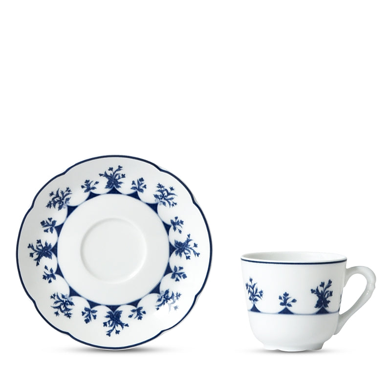 Bernardaud Chateaubriand Espresso Cup & Saucer