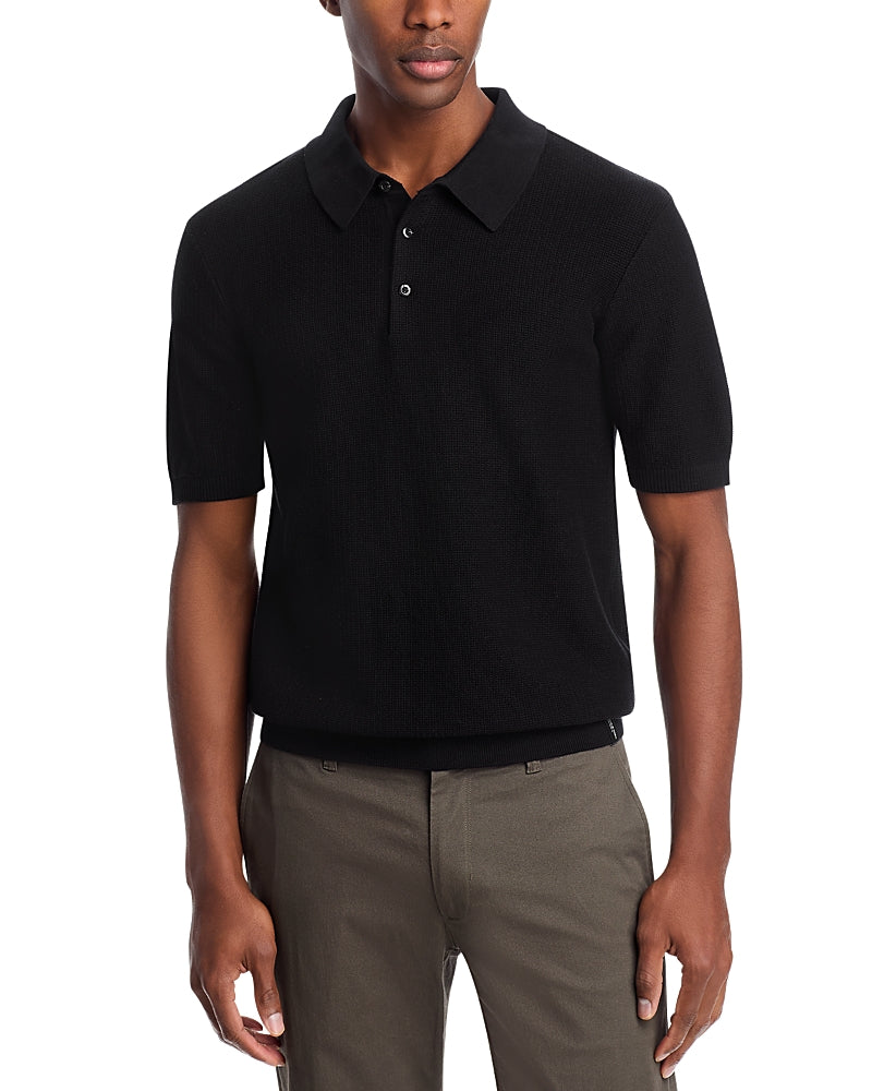 Scotch & Soda Structured Polo Sweater