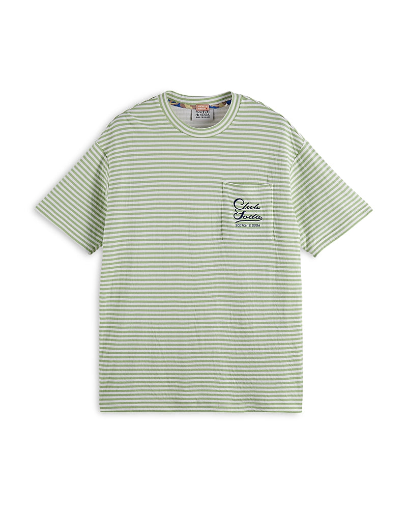 Scotch & Soda Logo Pocket Tee