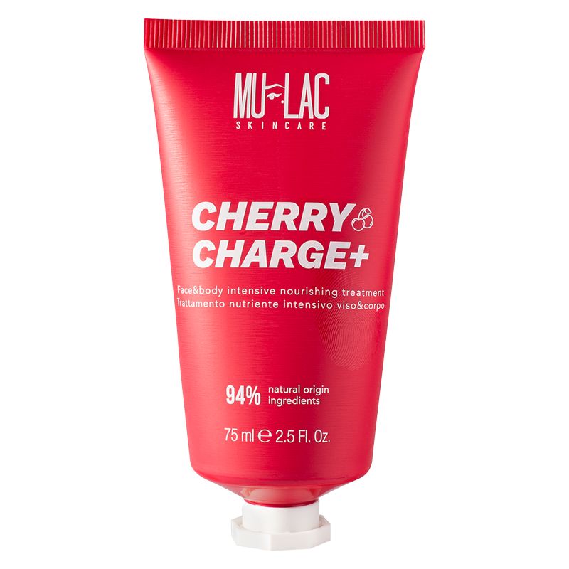 Mulac Cherry Charge + - Tratament nutritiv pentru față și corp 75 Ml