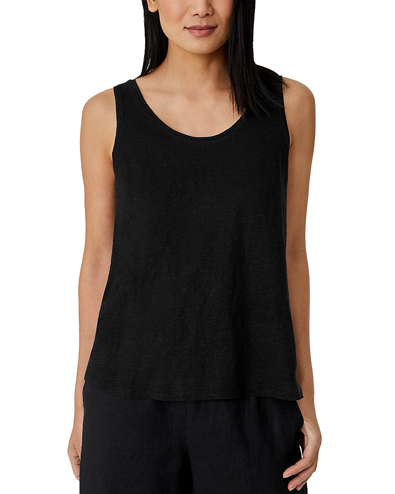 Eileen Fisher Linen Jersey Tank Top
