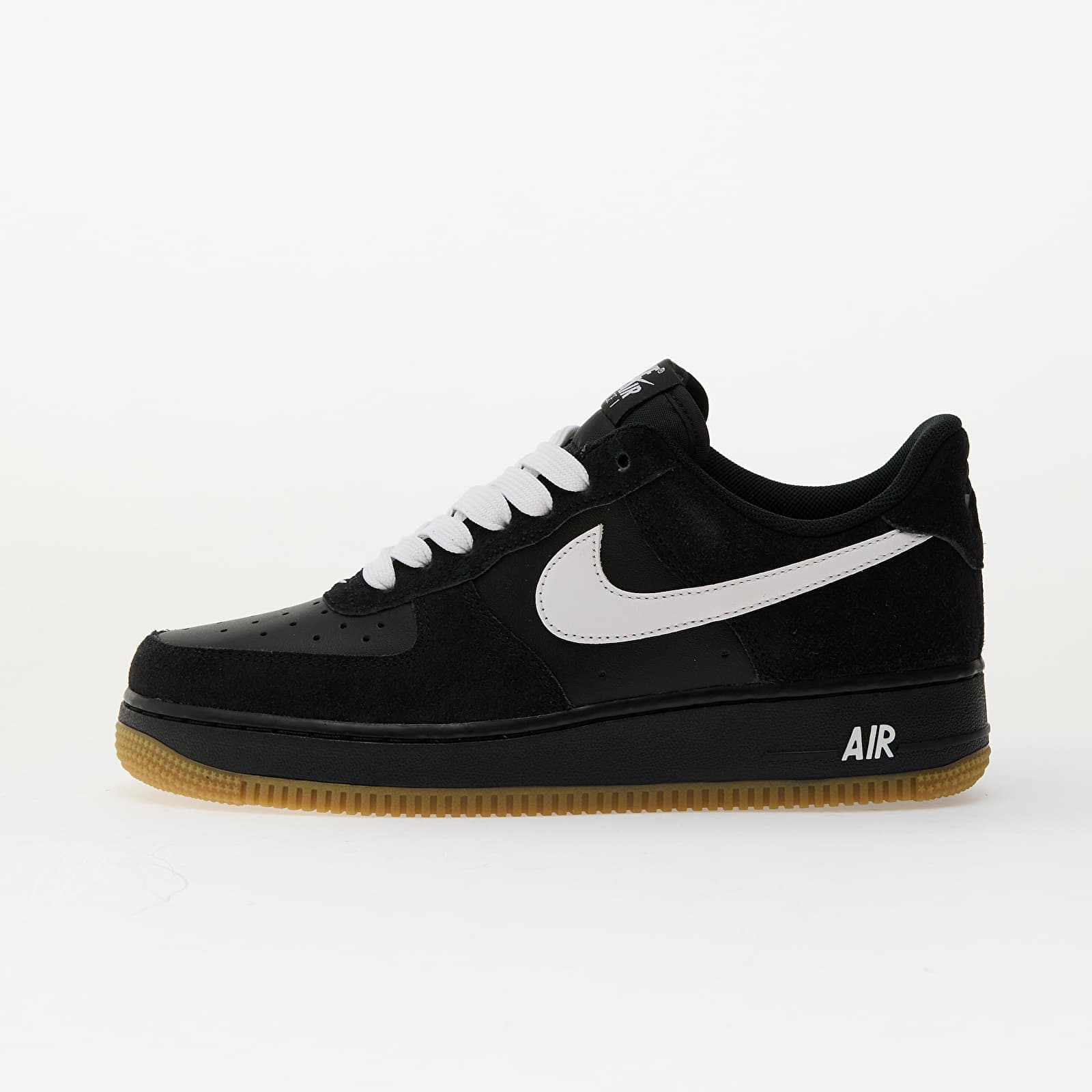 Sneakers Nike Air Force 1 '07 Lv8 Black- White-Gum Light Brown EUR 38.5