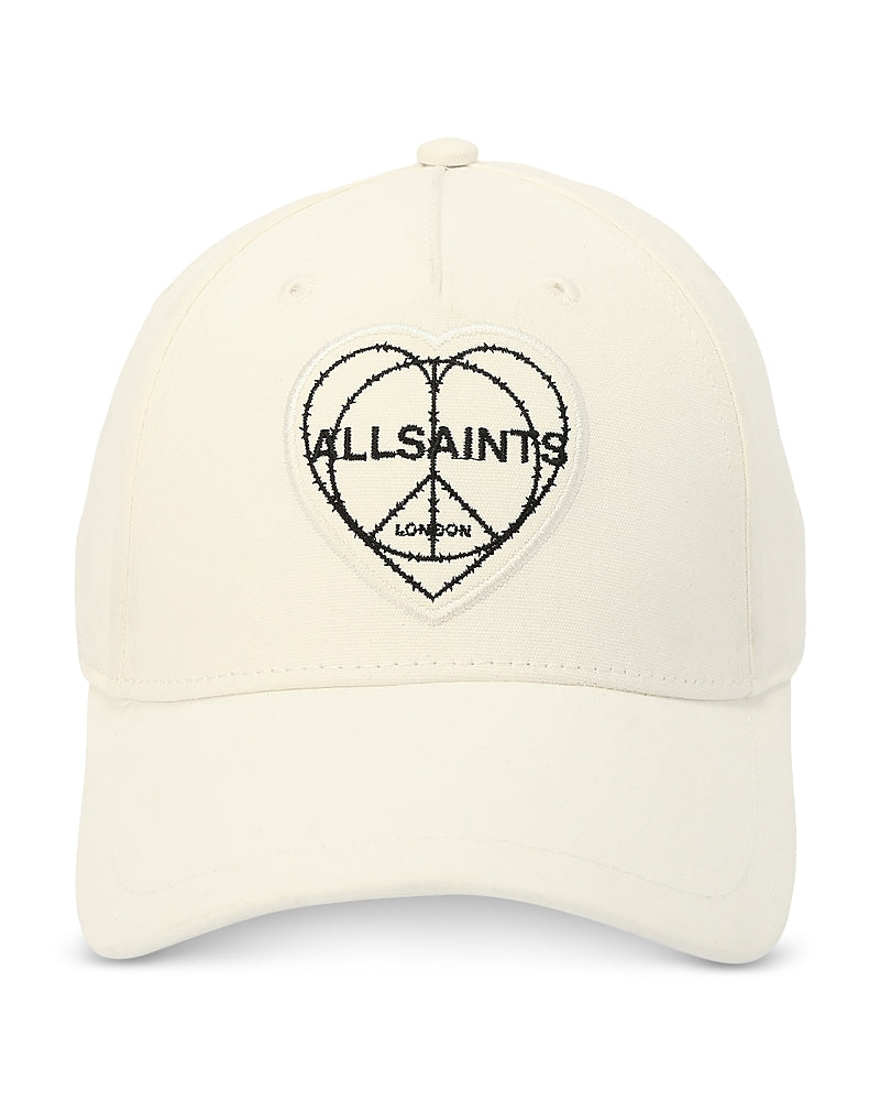 Allsaints Peace Heart Baseball Cap