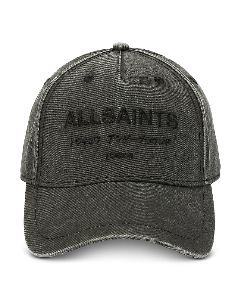 Allsaints Washed Underground Baseball Cap