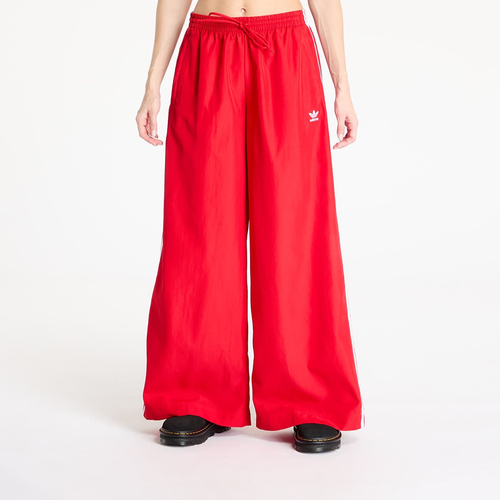 Housut adidas Firebird Oversized Track Pant Better Scarlet XL