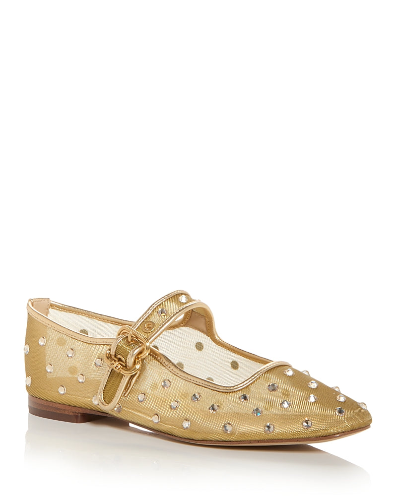 Sam Edelman Women's Michaela Embellished Mary Jane Flats