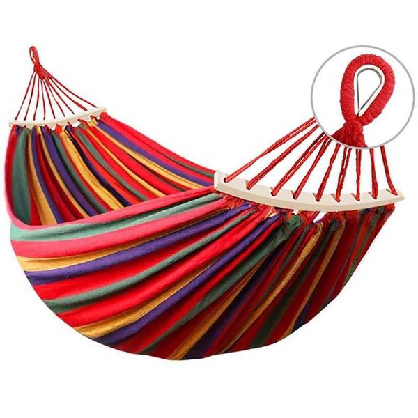 New Cam Hammock Sing Portab Garden Courtyard Terrace isure Parachute Hammock Swing TravelXJ241119