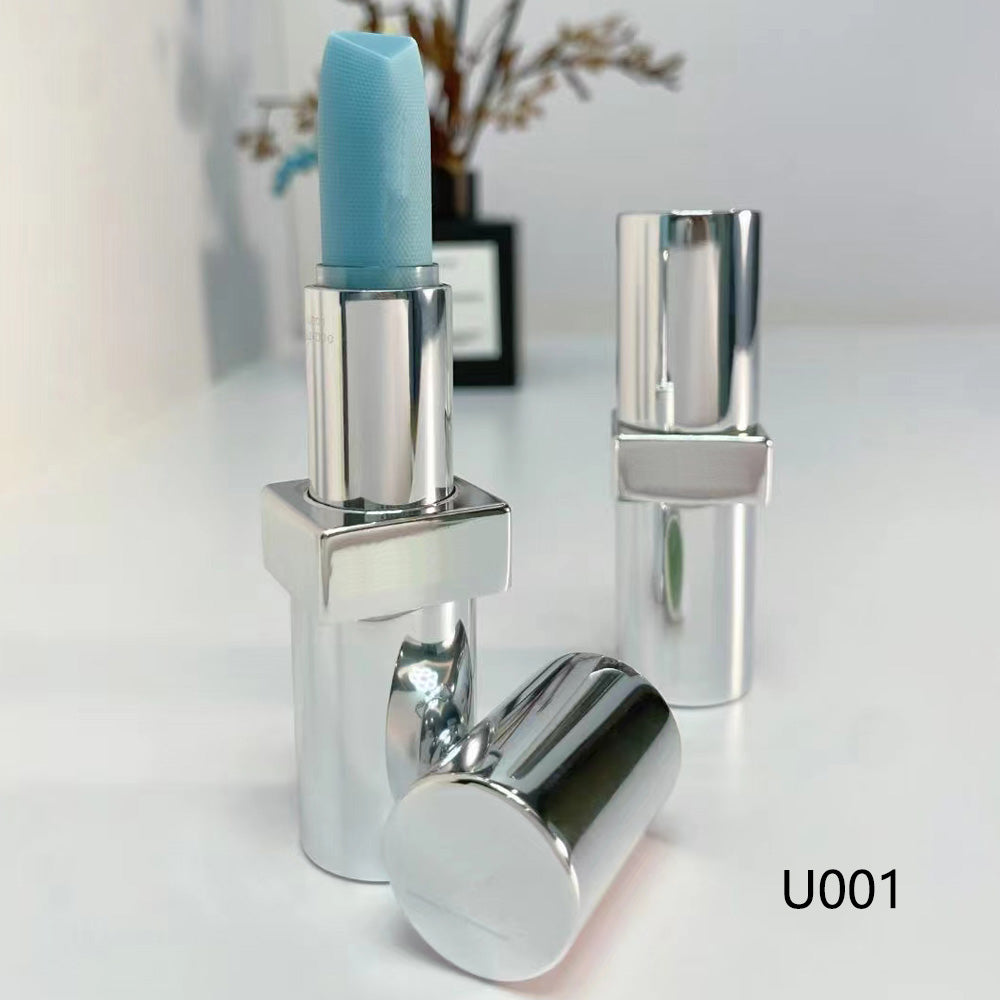 Top Quality Designer Lipstick Brand New U001 Blue Lip Balm Lip Blushing Care Balm Long Lasting Moisturizer Makeup Velvet Matte Hydrating Lightweight