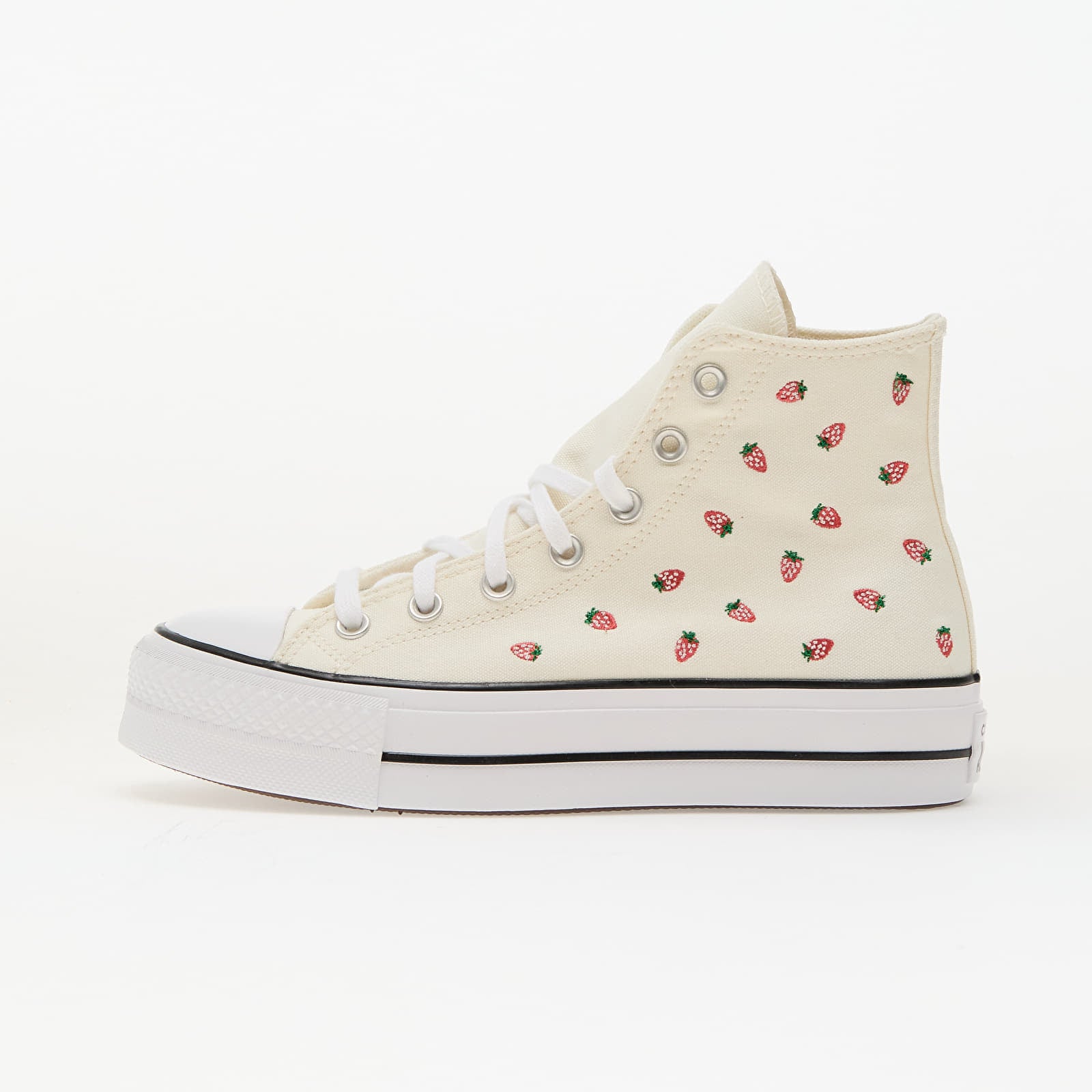 Sneakers Chuck Taylor All Star Lift Egret- Soft Red- White EUR 37.5