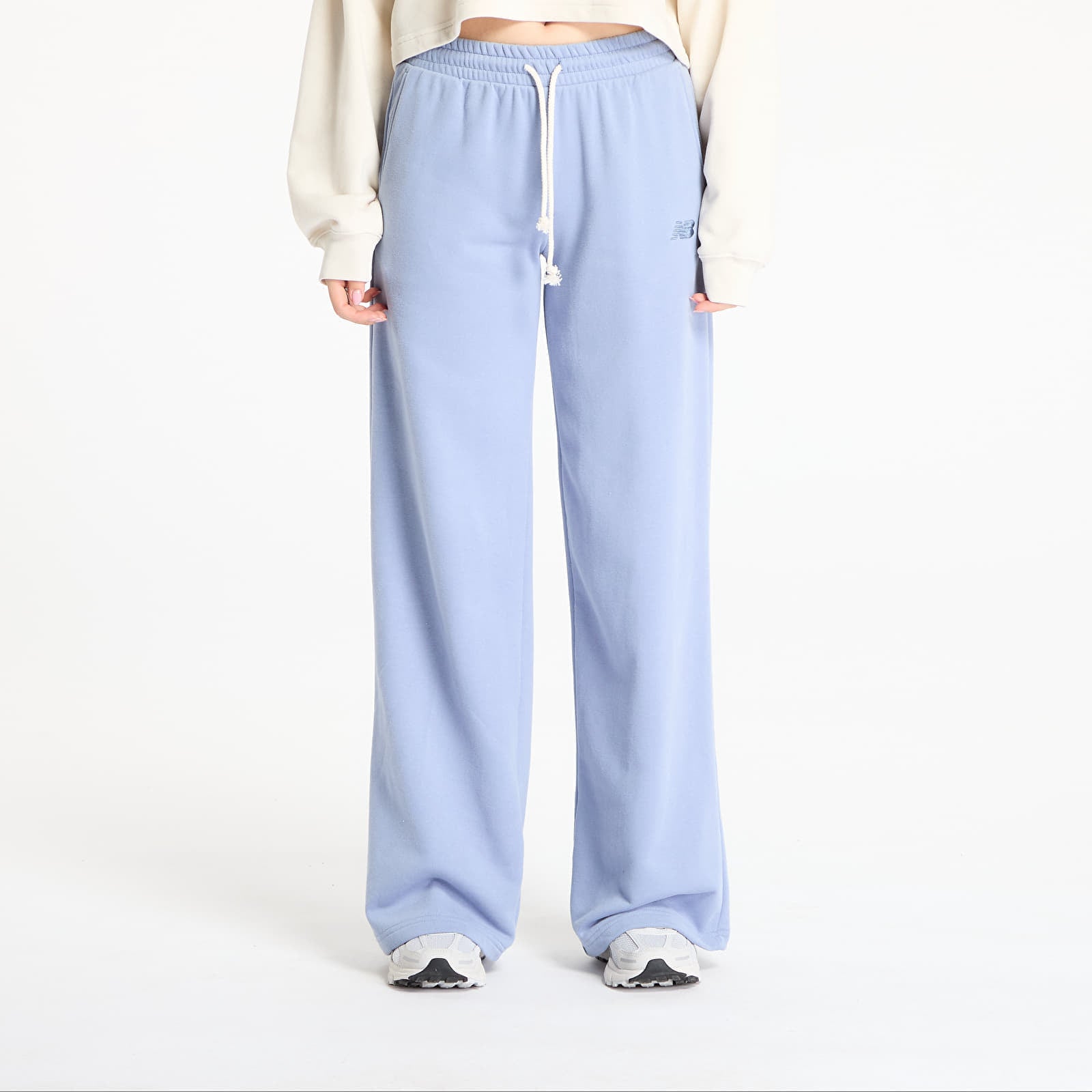 Housut New Balance Coastal Fleece Pant Dusk Shower M