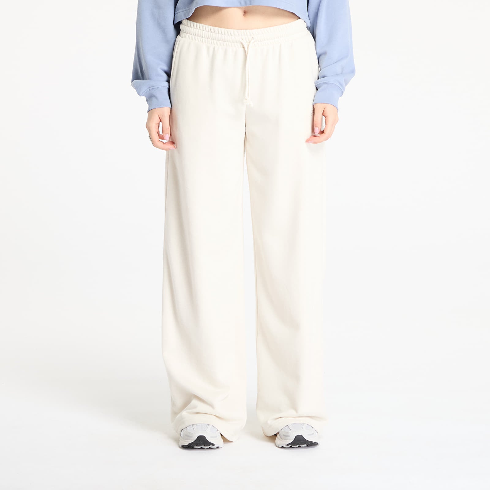 Byxor New Balance Coastal Fleece Pant Linen S