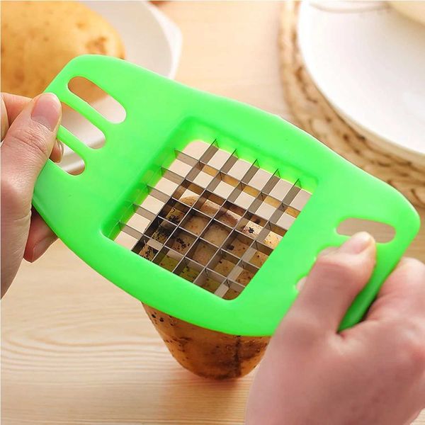 Potato Slicer French Fries Maker Vegetable Potato Slicer Cutter Chopper Chips Making Tool Potato Cutting Tool Kitchen Gadgets X250125