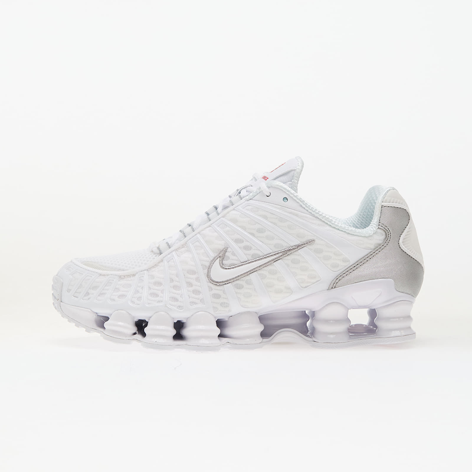 Sneakers Nike Shox TL White- White-Metallic Silver-Max Orange EUR 42