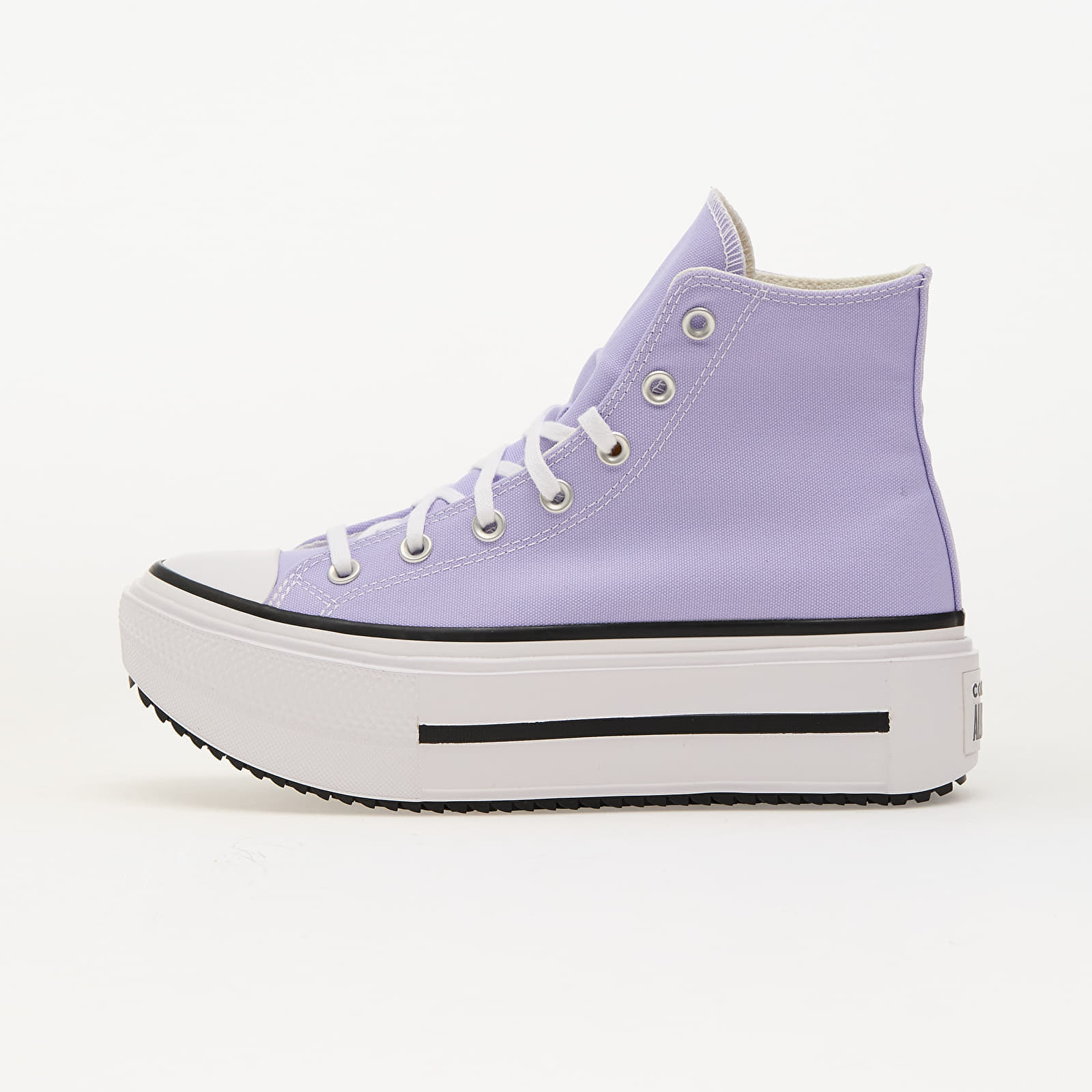 Sneakers Converse Chuck Taylor All Star Lift Double Stack Violet Heat- Egret- Black EUR 39