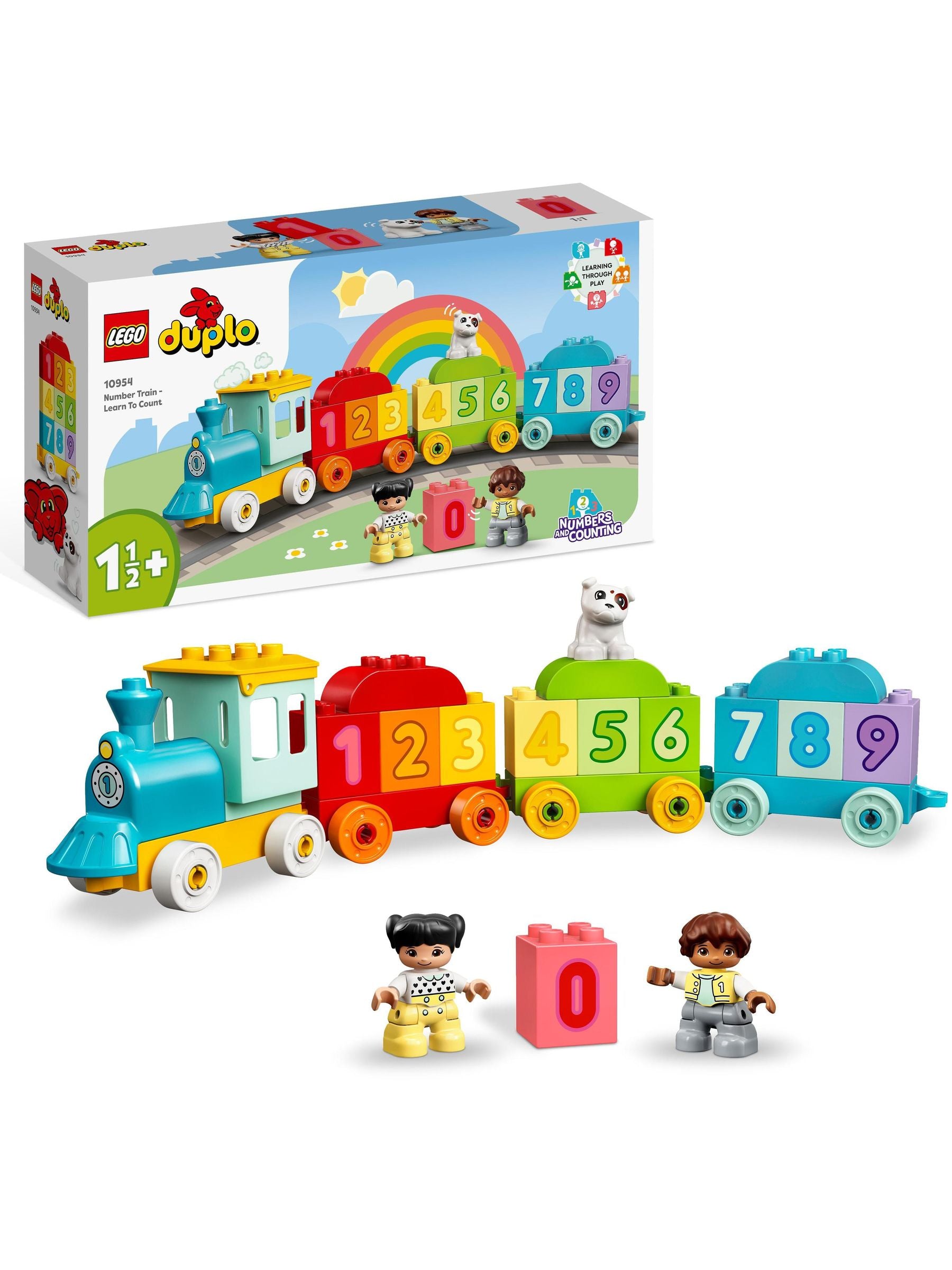 LEGO Multi DUPLO My First Number Train Toy for Toddlers ONE