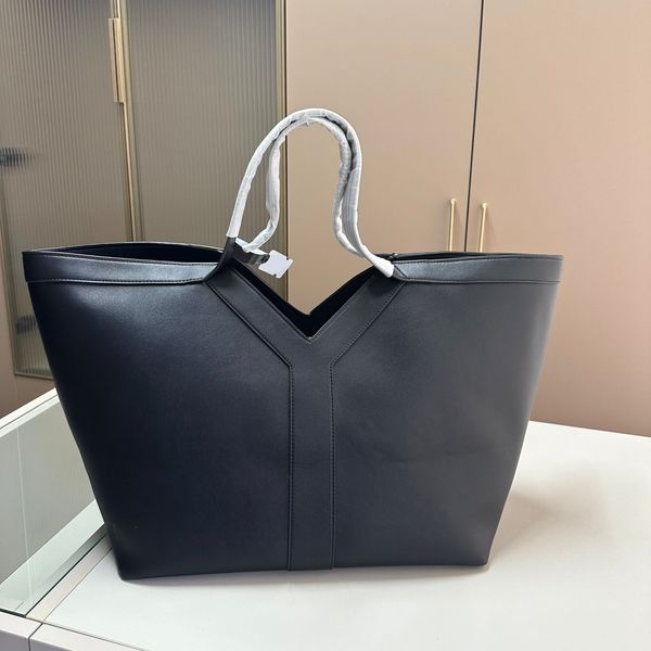 SAINT LAURENT BACO COMPOSTO ICARE TOTA Mommy Shopping Saglet Sacos Y Bags Pu Couro Double Strap Bolsa de ombro versátil Grande capacidade Vi