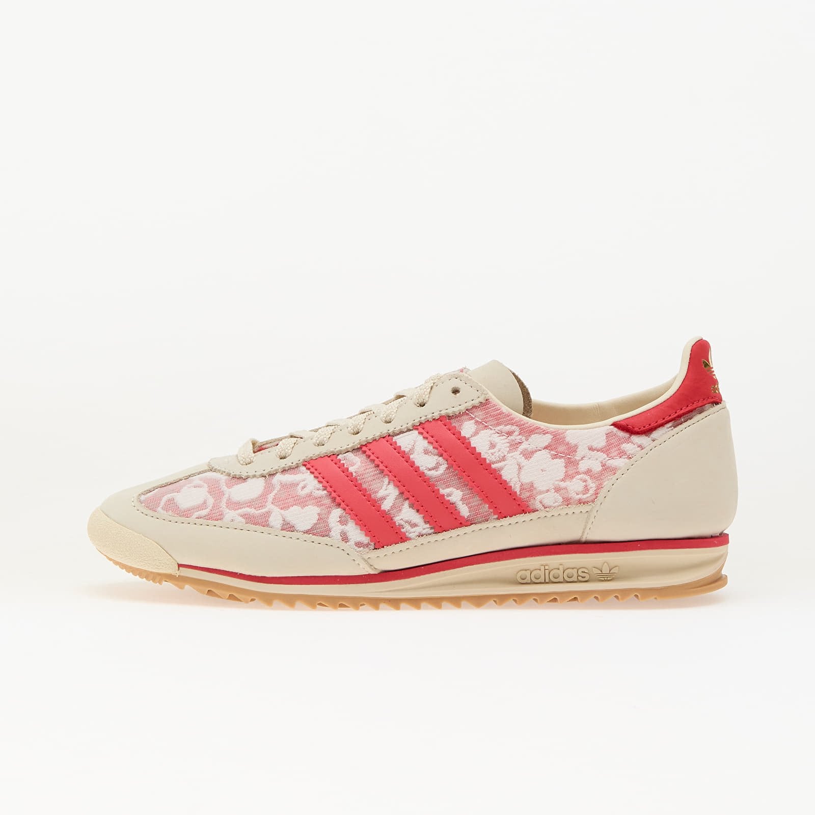 Sneakers adidas SL 72 OG X Liberty London Ftwr White- Semi Green Spark- Gum 3 EUR 41 1-3