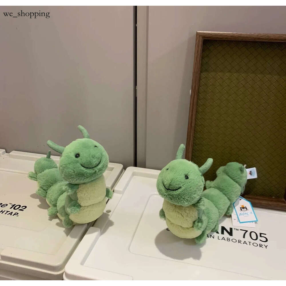 Dolls Jelly cat Carys Plush Children&#039;s plush toys Wriggidig Caterpillar Soft Toy Carey caterpillar body pillow Soothing the Doll Gifts