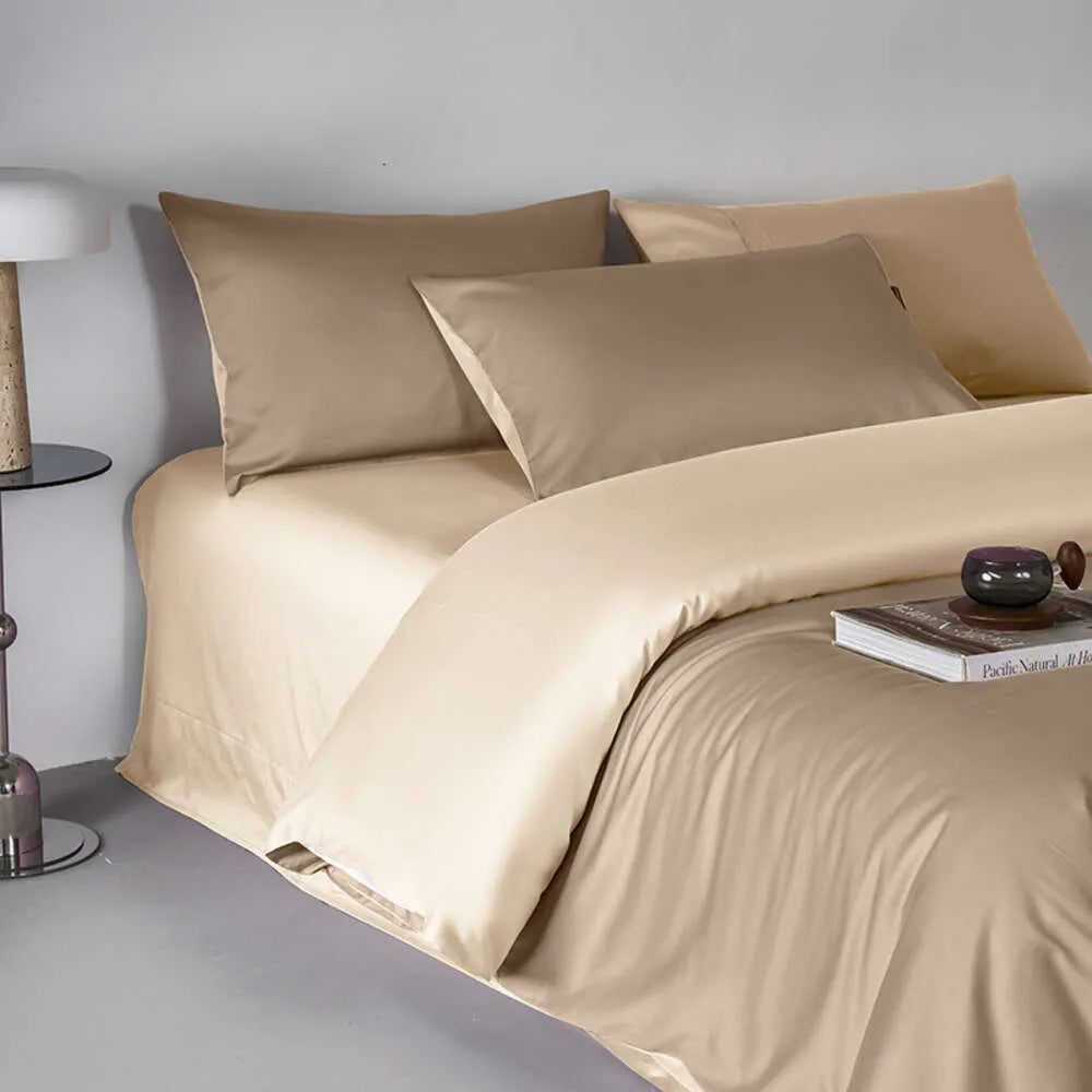 NNB2 Sophisticated Pink Flannel Duvet Cover & Pillowcase Pairing Soft Fabric Home Decor Essentials