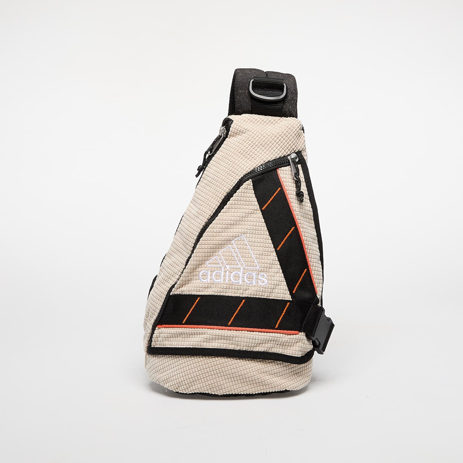 Rygsæk adidas One Shoulder Backpack Stone Khaki- Black 4,5 l