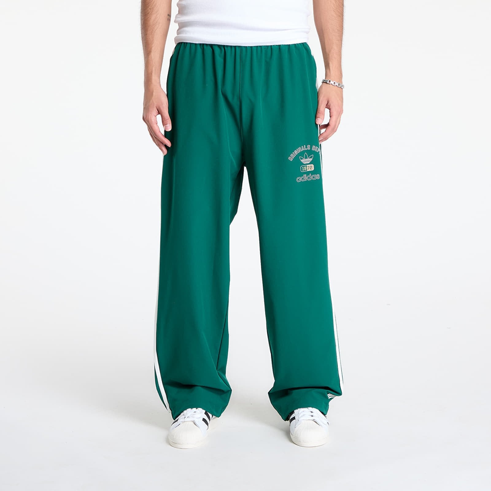 Byxor adidas Originals Dept. Woven Firebird Track Pant Collegiate Green L