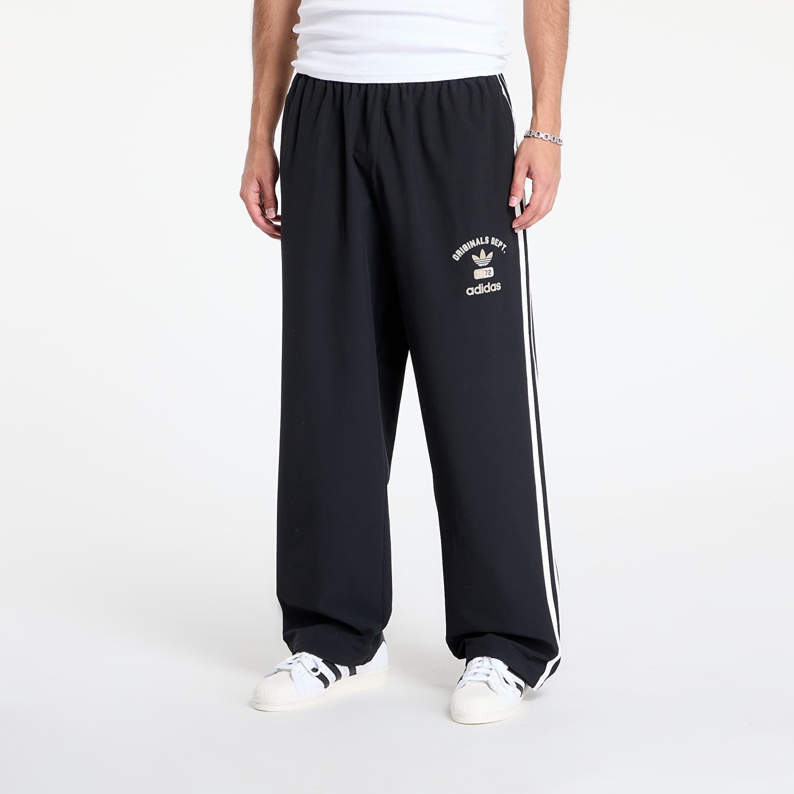 Byxor adidas Originals Dept. Woven Firebird Track Pant Black XL