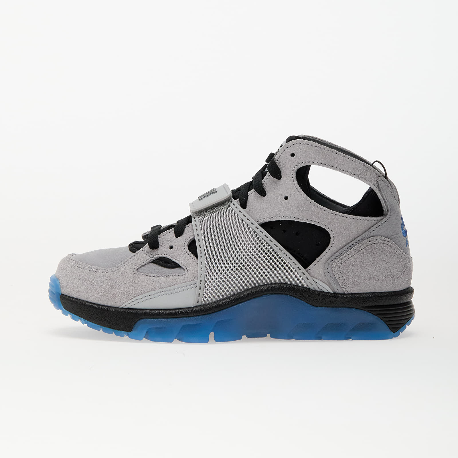 Sneakers Nike Air Trainer Huarache Wolf Grey- Star Blue-Black-Mtlc Silver EUR 45