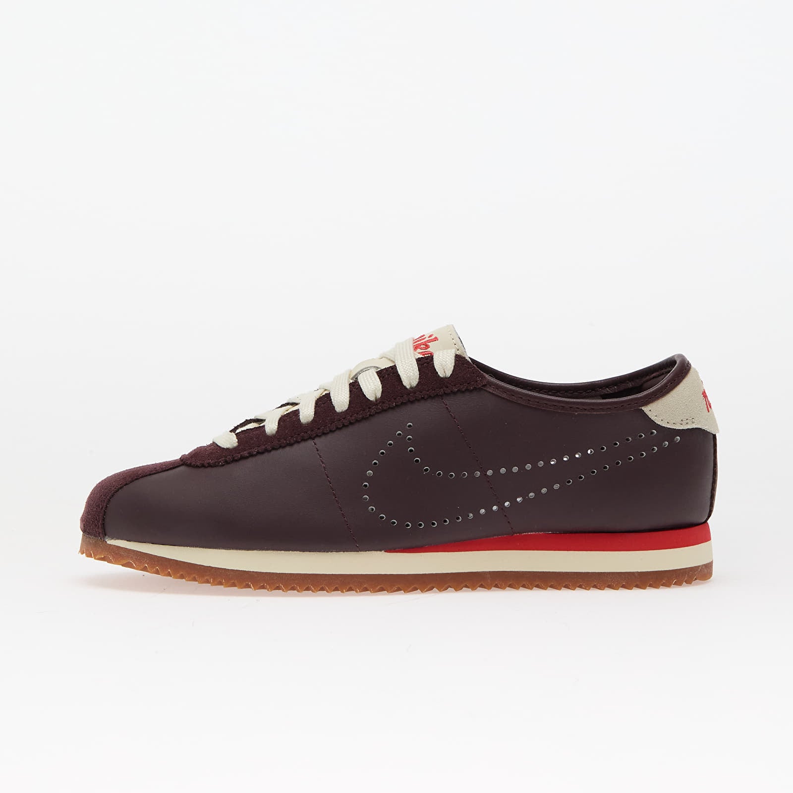 Joggesko Nike W Cortez Lt Burgundy Crush- Lt Crimson-Coconut Milk-Gum Med Brown EUR 43