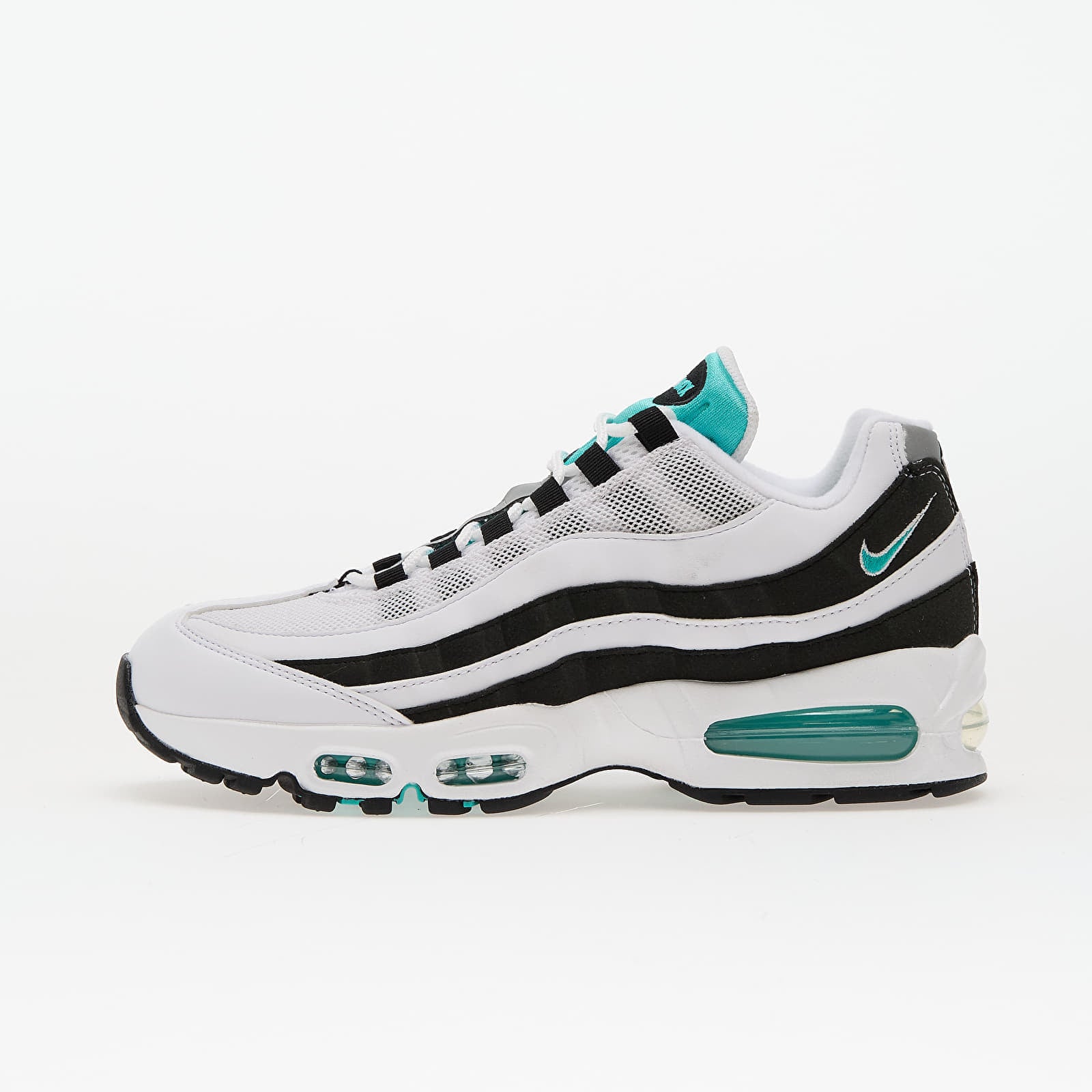 Sneakers Nike Air Max 95 Og White- Hyper Jade-Black-Metallic Silver EUR 40.5