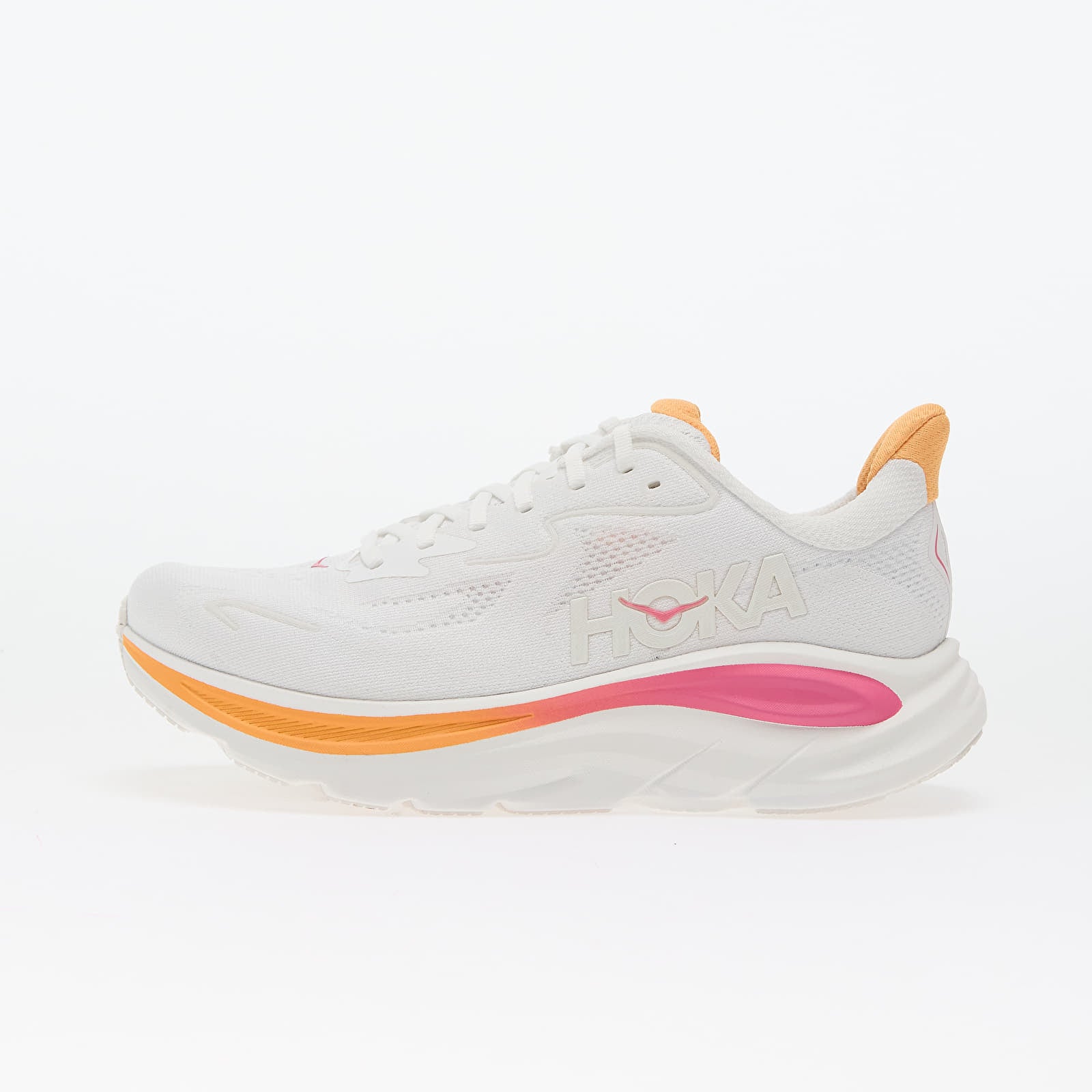 Sneakers Hoka® W Clifton 10 White- Electric Rose EUR 39 1-3