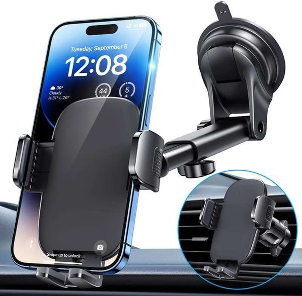 Holders Your Ultra-Durable Suction Cell Phone Dashboard Windshield Air Vent Universal Automotive Accessories Car Mount Cradles Fit for iPhon