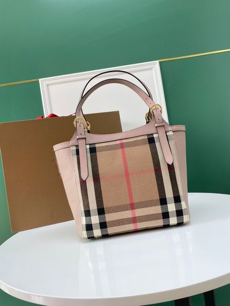 High Quality Canter Handbag Women Underarm Bag Shoulder Designer Bag Women Handbag Crossbody Bag Classic Vintage Plaid Luxurious Grain Leath