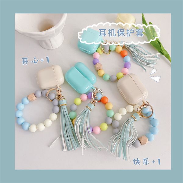 ddmygifts Tassel Bracelet Beads Suitable for Pro1-2-3 Generation Bluetooth Wireless Earphone Cover Simple and Creative A