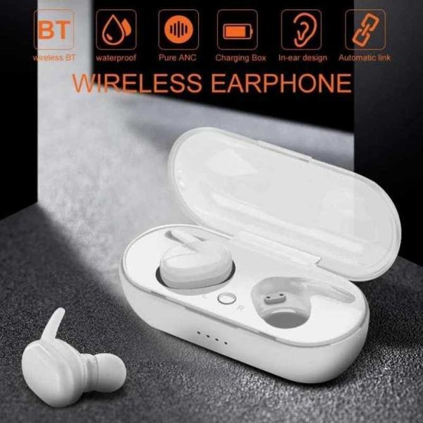 Y30 Bluetooth Earphones Wireless Headphones Touch Control Sports Earbuds Microphone Works On All Smartphones Music Headset TWSCL240801