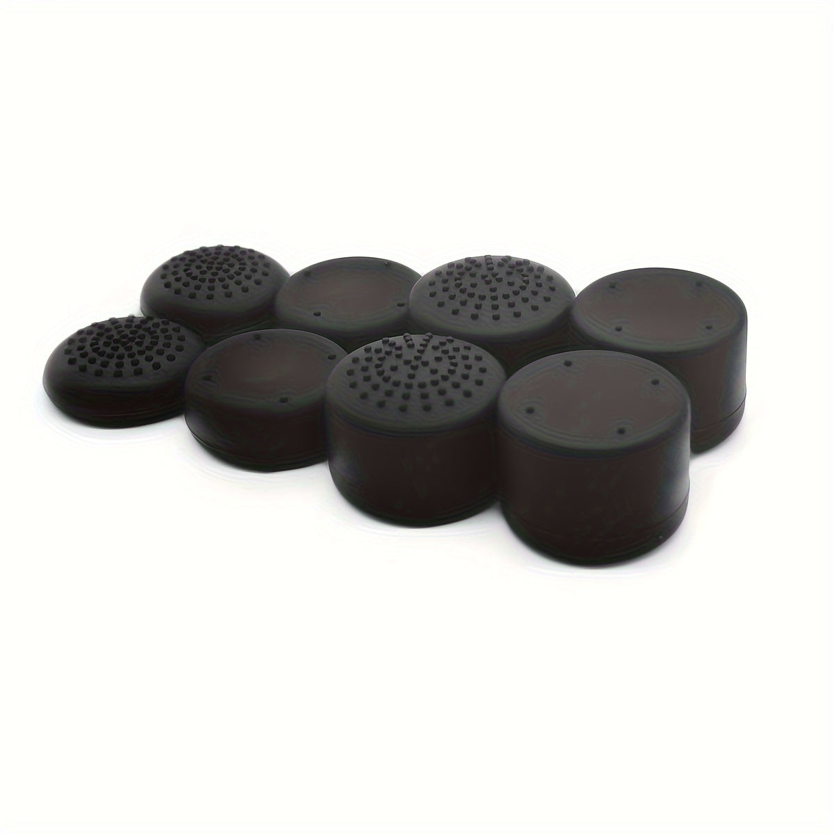 TEMU Suitable For Ps5-ps4-ps3- 360- One-, 8pcs Thumbstick Caps With Raised Mushroom , Anti-slip And Sweat-resistant Gaming Grip Enhancer, Arcade