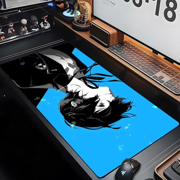 Persona 3 Reload Mouse Pad Gamer Mousepad Baby Bear Large Mouse Mat Natural Rubber Desk Rug PC Desk Mats Design Mousepads