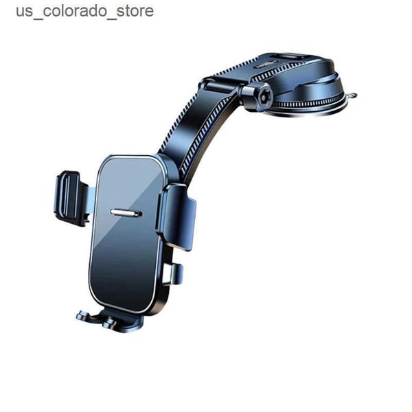 Cell Phone Mounts Holders SEAMETAL Car Phone Bracket Dashboard Auto Cellphone Holder Universal Desk Windshield Hanging Phone Holder 360 Degr